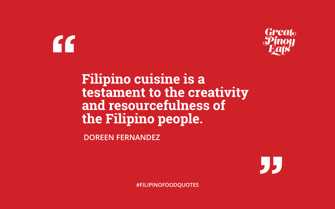 Filipino Food Quotes